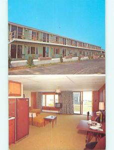 Unused Pre-1980 SEA SPRAY MOTOR INN MOTEL Kennebunk Beach Maine ME s5496