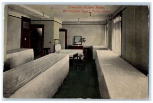 Boise Idaho ID Postcard Spacious Sample Room Owyhee Hotel c1910 Vintage Unposted