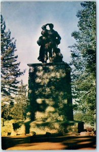 Postcard - Donner Monument, Donner Lake, California, USA