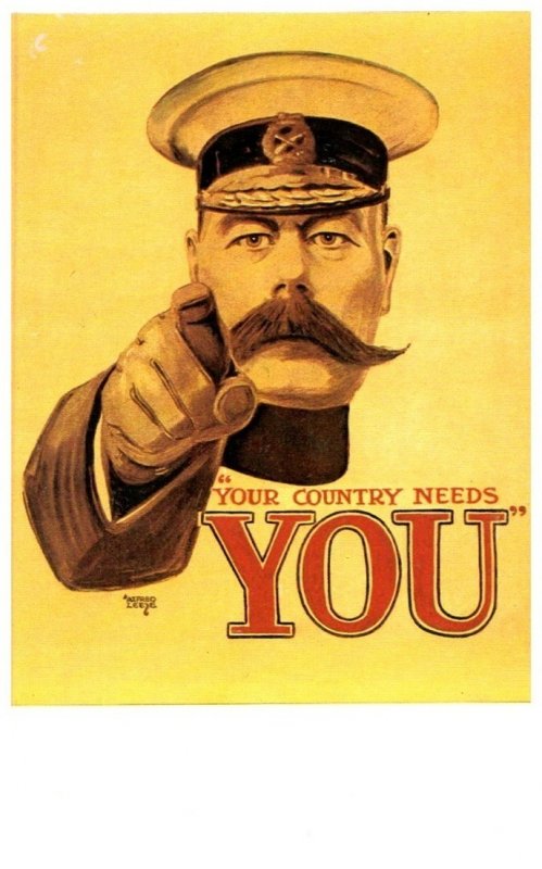 Military  Your Country Needs You artist Alfred  Leete