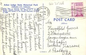 BG21368 nebraska city  arbor lodge state historical park  usa