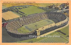 Airplane view of Harvard Stadium Cambridge, MA, USA Stadium Unused 