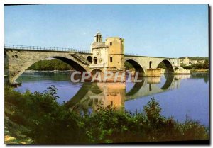 Postcard Modern Avignon Bridge St Benezet built by St Benezet