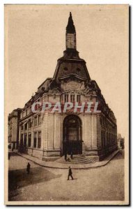 Old Postcard Poitiers l & # 39hotel Post and Telegraphs Streets Marne Scots a...