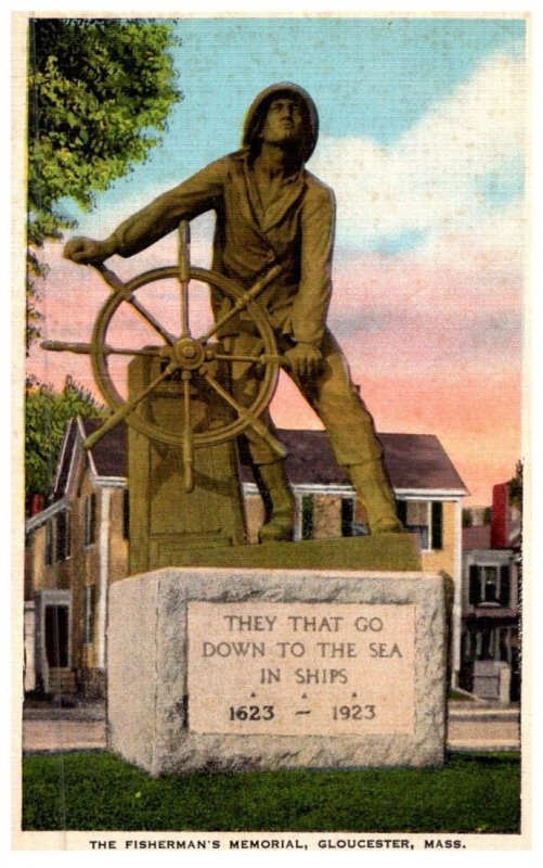 Massachusetts  Gloucester , Fisherman's Memorial