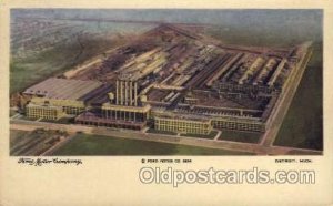 Ford Motor CompanyDetroit, MI, USA Postcard, Post Card
