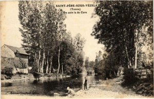 CPA Saint-Pere-sous-Vezelay - Un Coin de la Cure FRANCE (961029)