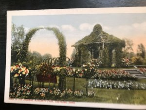 Vintage Postcard 1915-1930 Gardens Elizabeth Park Hartford Connecticut CT