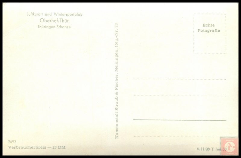 Luftkurort und Wintersportplatz Thüringen-Schanze
