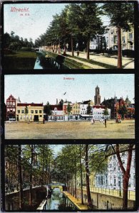 Netherlands Utrecht De Bilt, Oorburg Vintage Postcard C067