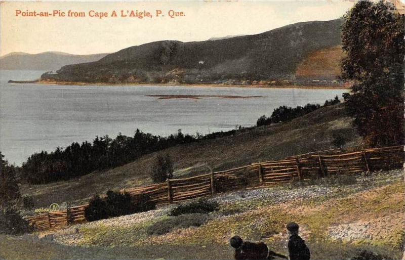 9323  Quebec  Point-au-Pic from Cape A L'Aigle