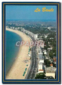 Modern Postcard La Baule Loire Atlantique More beautiful beach in Europe