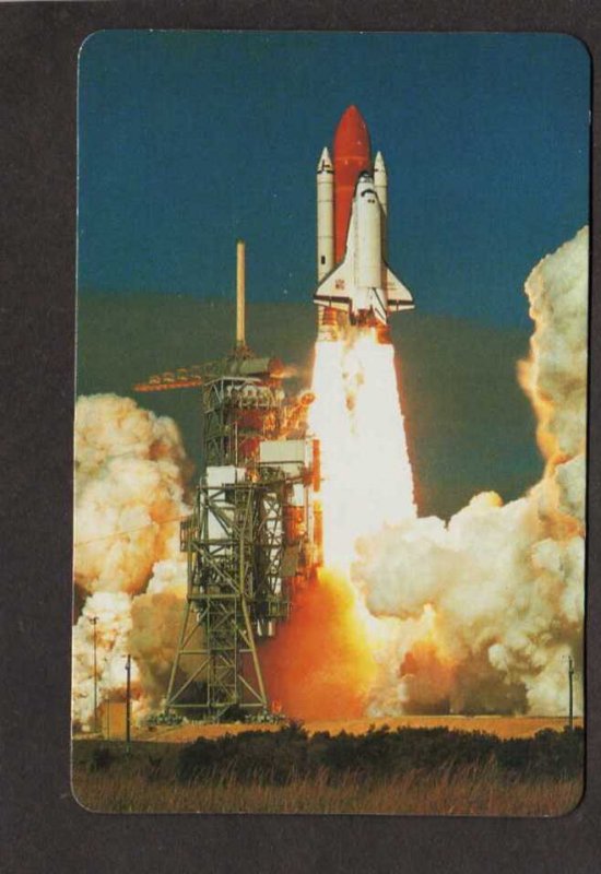 Space Shuttle Discovery Rocket Ship Aviation NASA Magnet Magnetic Postcard