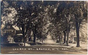 RPPC View on Church Street - Groton NY, New York