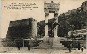 CPA Calvi Entree de la Citadelle CORSICA (1078448)