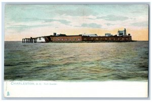 Charleston South Carolina SC Postcard View Of Fort Sumter Tuck c1905 Antique