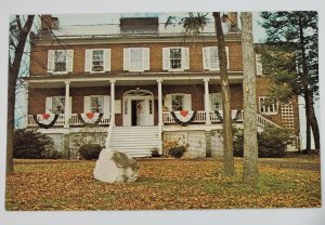 Fayetteville Pennsylvania PENN NATIONAL INN Mansion House Postcard Q19
