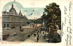 Vintage Postcard 1905 Platz Am Zeughaus Berlin Germany