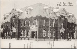 Post Office Prince Albert SK Saskatchewan Unused Postcard E96