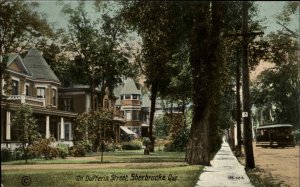 Sherbrooke Quebec PQ Dufferin Street c1910 Vintage Postcard