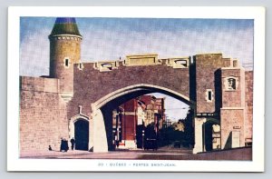 Portes Saine Jean,  Quebec Canada  Postcard  P6