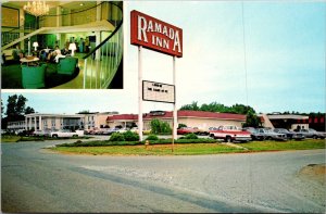 Ramada Inn of Burlington NC Vintage Postcard Y68