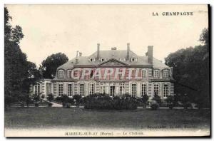 Old Postcard Mareuil-sur-Ay Le Chateau