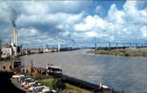 The Eugene Talmadge Bridge - Savannah, Georgia GA