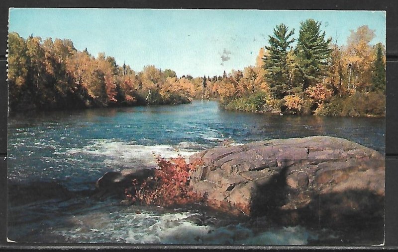 Rugged Rocks & Rapid River - Autumn Colorama - [MX-505]