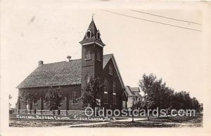 Real Photo - Central Reform Church Sioux Center, IA, USA 1916 