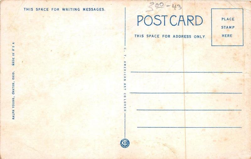 D89/ Massillon Ohio Postcard c1910 2View Central Steel Mill Factory