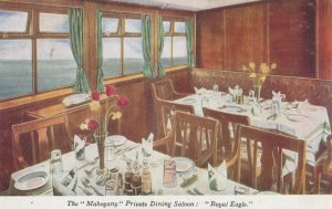 EAGLE Steamship, Thames River UK, 1900-10s; Interior