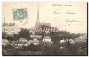 Pithiviers Old Postcard Panorama