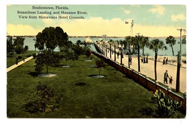 FL - Bradenton. (Bradentown) Steamboat Landing on Manatee River