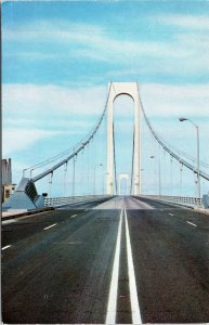 postcard Venezuela - Angostura Bridge over the Orinoco