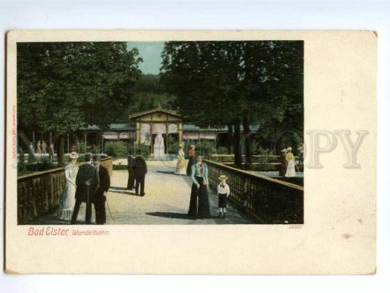 133205 GERMANY BAD ELSTER Wandelbahn Vintage postcard