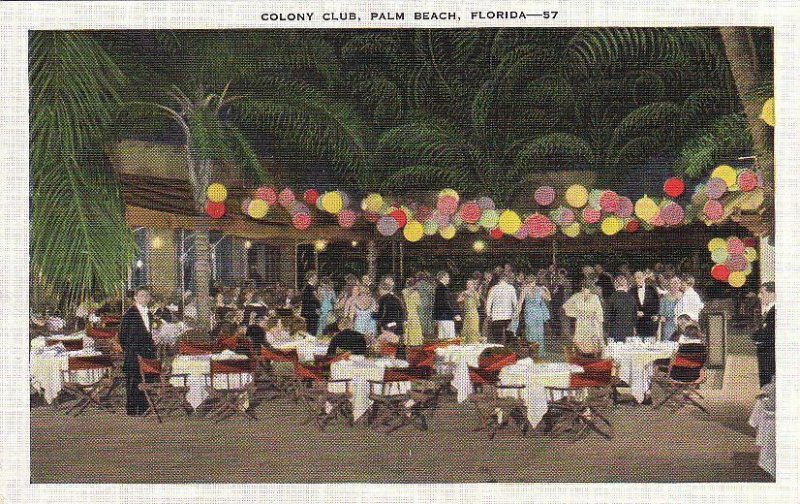 Postcard Colony Club Palm Beach FL