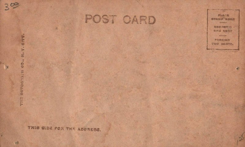 USS Hartford Civil War Steamer Ship E. Muller Photo Postcard c.1901