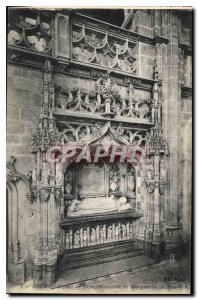 Old Postcard Bourg Brou Church Mausoleum of Margaret of Bourbon