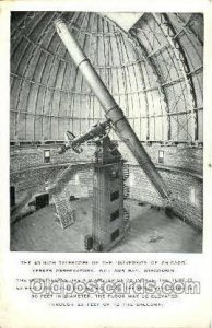 40-Inch Telescope of the U of Chicago, Yerkes Observatiory, Williams Bay, Wis...