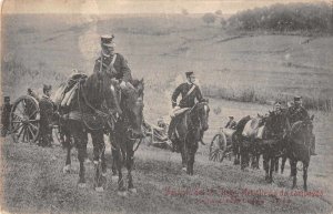 Italy Military Batteria  Artiglieria da Campagna Vintage Postcard JH231105