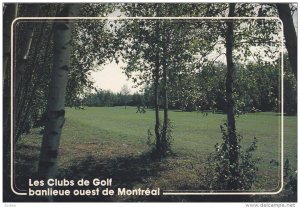 Golf Course , MONTREAL , Quebec , Canada , 1989