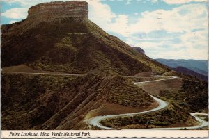 Point Lookout Mesa Verde National Park CO Postcard PC367