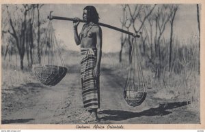 Costumi , Africa Orientale , 1910s