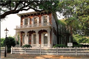 Continental Postcard Richards D.A.R. Museum House Mobile, Alabama CF3