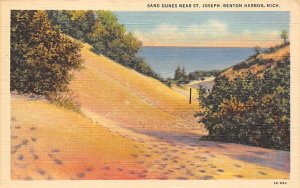 Sand Dunes Near Saint Joseph Benton  - Benton Harbor, Michigan MI  