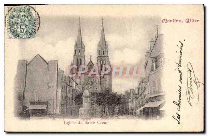 Old Postcard Mills Church of the Sacred Heart