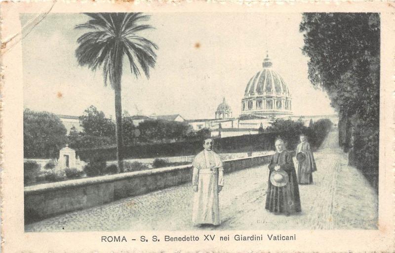 BR32743 Roma Giardini Vaticani italy