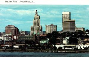 Rhode Island Providence Skyline View