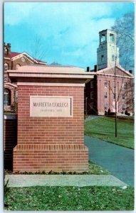 M-42907 Marietta College's Oldest Building Erwin Hall Marietta Ohio